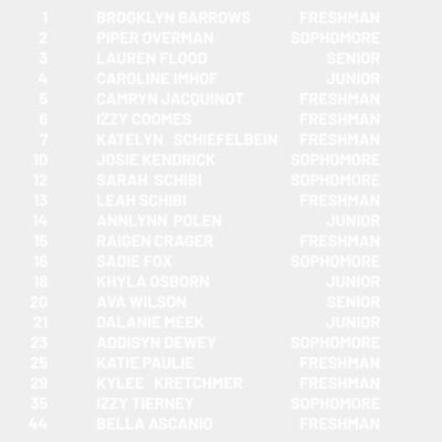 Panther Volleyball Back Thumbnail