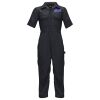 Unlined Poplin Short Sleeve Coverall Thumbnail